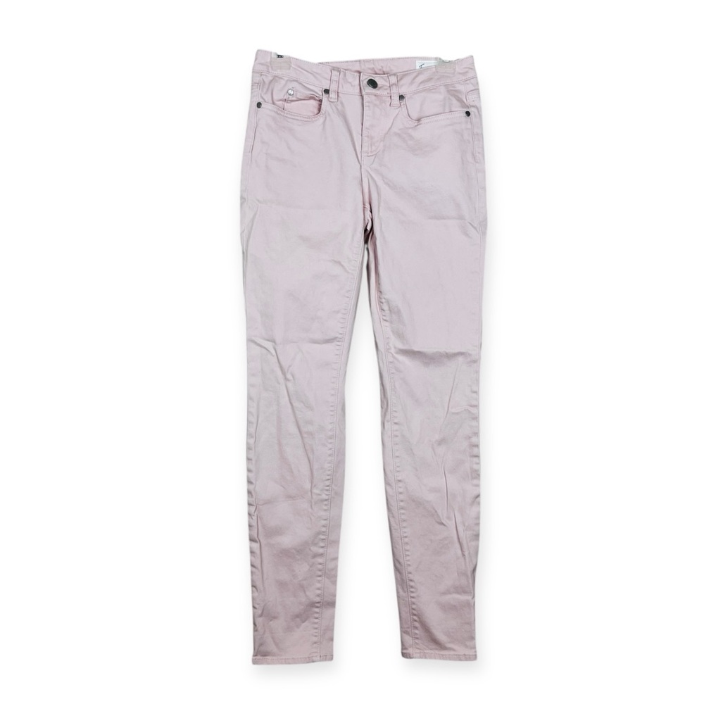 TWO by Vince Camuto Blush Pink Low Rise Straight Jeans Size 26/2